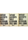 Gombrowicz Dzienniki tom I do III