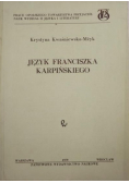 Język Franciszka Karpińskiego