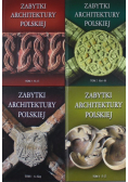 Zabytki Architektury Polskiej tom od I do IV