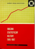 Rocznik statystyczny kultury 1945-1967