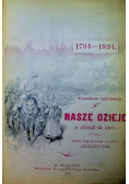 Nasze dzieje w ostatnich stu latach 1896 r.
