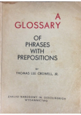 A Glossary of Phrases with Prepositions