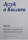 Język a Kultura Tom 22