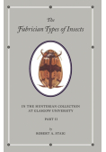 The Fabrician Types of Insects in the Hunterian Collection at Glasgow University