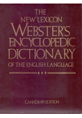 The new lexicon websters encyclopedic dictionary of the english language