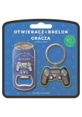 Zestaw brelok + otwieracz dla gracza