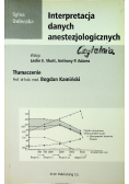 Interpretacja danych anestezjologicznych