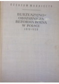 Burżuazyjno - Obszarnicza Reforma rolna w Polsce