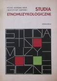 Studia etnomuzykologiczne