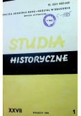 Studia Historyczne
