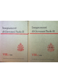 Insegnamenti di Giovanni Paolo tom VIII część 1 i 2