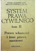 System prawa cywilnego tom II Prawo własności i inne prawa rzeczowe