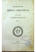 O naśladowaniu Jezusa Chrystusa 1854 r.