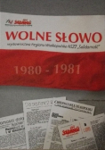 Wolne Słowo wydawnictwa Regionu Wielkopolska NSZZ Solidarność 1980 1981