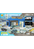 Parking Policja plus akcesoria metalowe