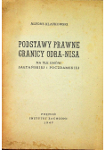 Podstawy prawne granicy Odra Nisa 1947r
