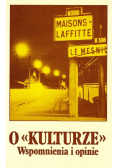 O kulturze wspomnienia i opinie