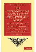 An Introduction to the Study of Justinian's Digest