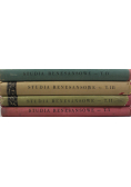 Studia Renesansowe tom 1 do 4