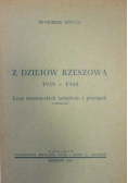 Z dziejów Rzeszowa 1939-1944 1947 r.