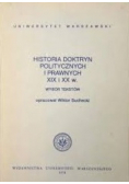 Historia Doktryn Politycznych i Prawnych XIX i XX w