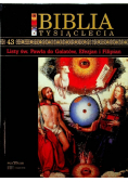 Biblia tysiąclecia Tom 43 Listy św Pawła do Galatów Efezjan i Filipian