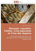 Monnaie, liquidité, faillite