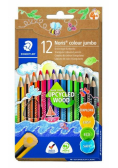 Kredki trójkątne Noris Colour 12 kolorów STAEDTLER