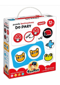 CzuCzu Puzzle kontrastowe Do pary 12m+