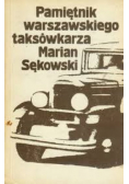 Pamiętnik warszawskiego taksówkarza