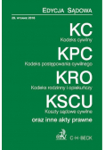 Kodeks cywilny Kodeks postępowania cywilnego Kodeks rodzinny i opiekuńczy Koszty sądowe cywilne oraz inne akty prawne