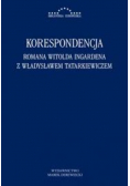 Korespondencja Romana Witolda Ingardena z Władysławem Tatarkiewiczem