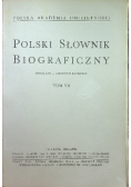 Polski słownik biograficzny Tom VII