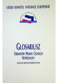 Glosariusz terminów prawa celnego wspólnoty