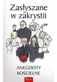 Zasłyszane w zakrystii Anegdoty kościelne