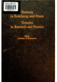 Texturen in Forschung und Praxis