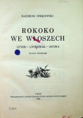 Rokoko we Włoszech 1939 r.