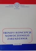 Trendy i koncepcje nowoczesnego zarządzania