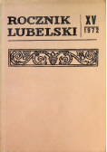 Rocznik Lubelski Tom XV 1972