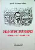Zarząd cywilny ziem wschodnich