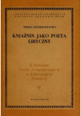 Kniaźnin jako poeta liryczny