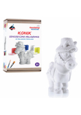 Sensoryczna malowanka Konik do malowania pędzelkiem