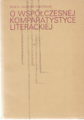 O współczesnej komparatystyce literackiej