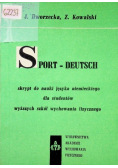 Sport Deutsch skrypt do nauki języka niemieckiego dla studentów wyższych szkół wychowania fizycznego
