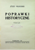 Poprawki historyczne 1931 r.