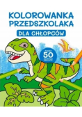 Kolorowanka przedszkolaka. Dla chłopców