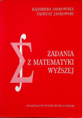 Zadania z matematyki wyższej