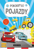 Pojazdy. Pokoloruj