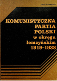 Komunistyczna partia Polski w okręgu łomżyńskim 1919 - 1938