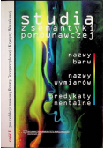 Studia z semantyki porównawczej